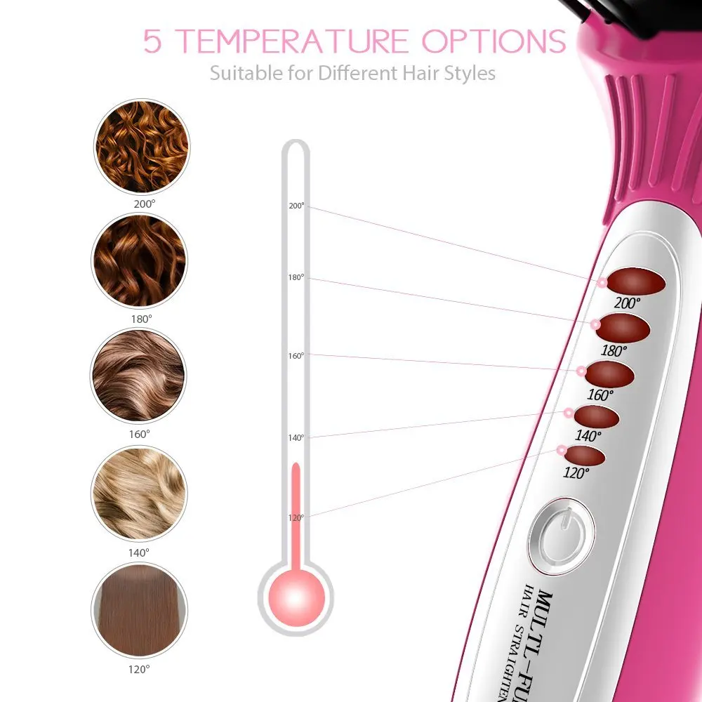 Hair Straightener brush1