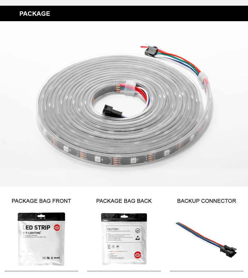 ws2813 rgb tira conduzida dual-sinal 1 m e 4 m e 5 m 30 e 60 e 100 e 144 pixels e leds e m ws2812b atualizado preto e branco pcb ip30 e ip65 e ip67 dc5v 13 pixel strip