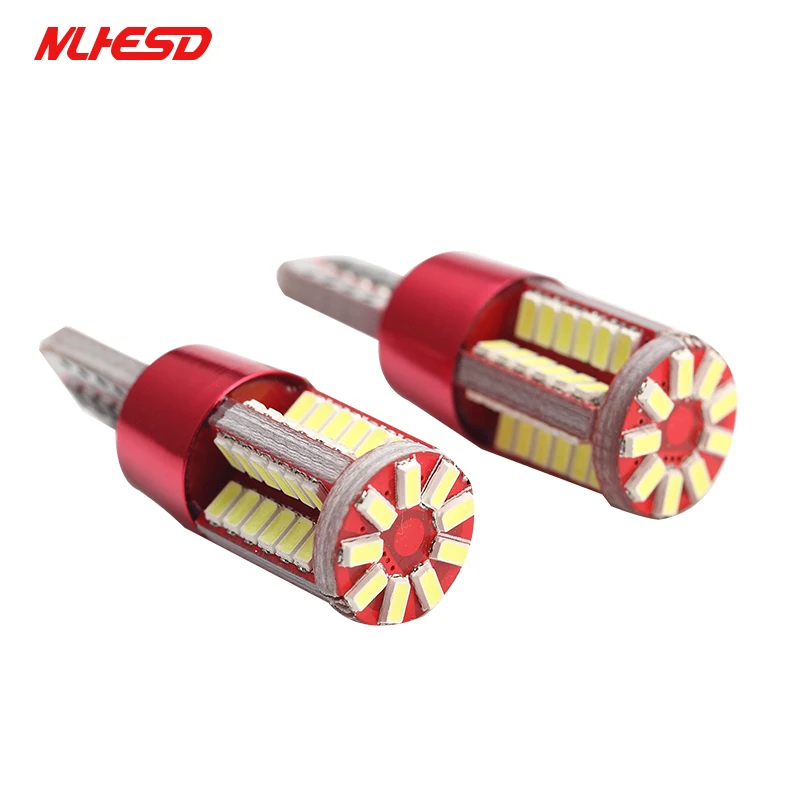 

1pcs Car t10 led 192 w5w super bright 57smd canbus NO Error Car marker Auto Wedge Clearance Lights bulb parking lamps Side Light