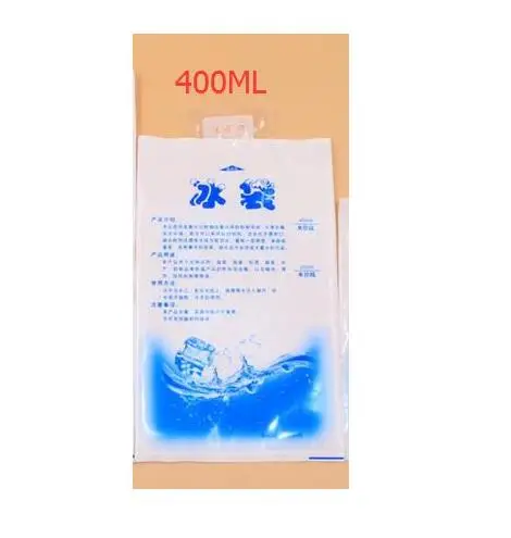 400ml Valink 10 шт./лот многоразовый гелевый мешок для льда изолированный сухой холодный пакет для льда гелевая сумка-холодильник для еды свежий мешок для льда Bolsa Termica - Цвет: 400ml