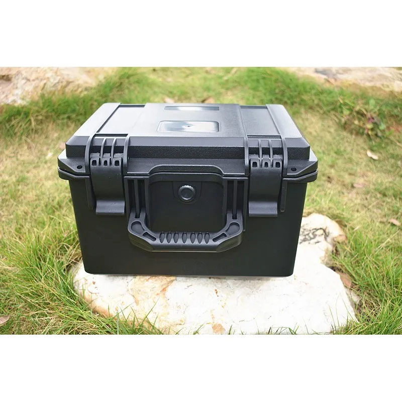 Online Caja de Herramientas ABS Caja de Herramientas resistente a impactos Equipo Impermeable sellado Cámara instrumento de seguridad caja de herramientas con espuma pre cortada