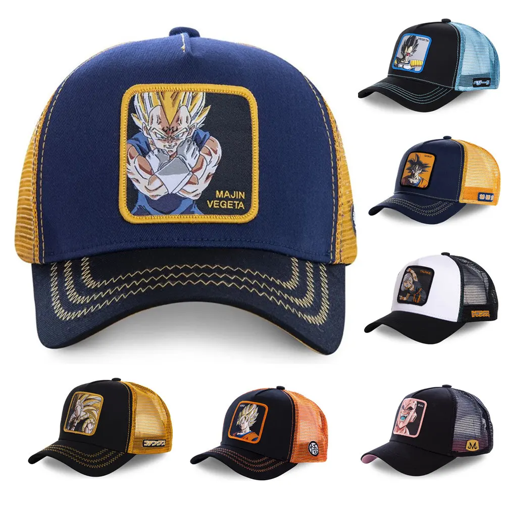 Dragon Ball новый бренд 12 видов стилей Snapback Кепки хлопок Бейсбол Кепки Для мужчин Для женщин хип-хоп папа сетчатая шапка бейсболка дропшиппинг