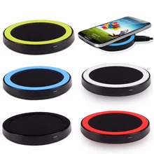 Qi Wireless charger Fast USB Charging Pad High Quality 5 Colors Mat For iPhone 7 7Plus 8 8Plus For Samsung Galaxy S8 Plus S7 wireless charger mouse pad aluminum alloy charging mat for iphone x 8 8 plus samsung galaxy s8 8 88 dja99