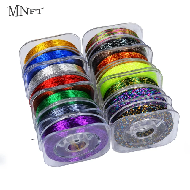 MNFT 1Pcs 50M Guide Tying Thread Rod Build Braided Line Metallic Rod  Building Wrapping Thread 14 Colors Rod Line DIY Fishing Rod