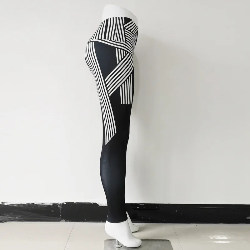 Новый Хризантема 3D печатных Леггинсы для женщин для Фитнес Спортивный тренировки облегающие Лосины полиэстер темно Камуфляж
