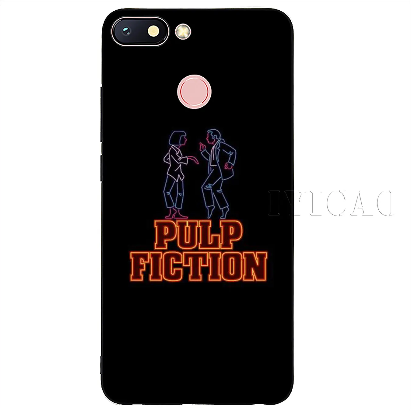 Силиконовый мягкий чехол IYICAO для Xiaomi Redmi 6A 5A Note 8 7 4X5 Plus 6 Pro, черный чехол из ТПУ - Цвет: 6