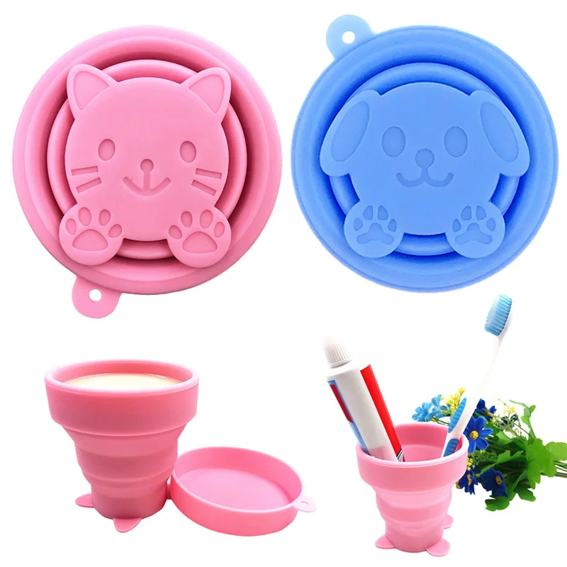 

Silicone Folding Cup Telescopic Collapsible Portable For Outdoor Travel Camping 170ml E2S