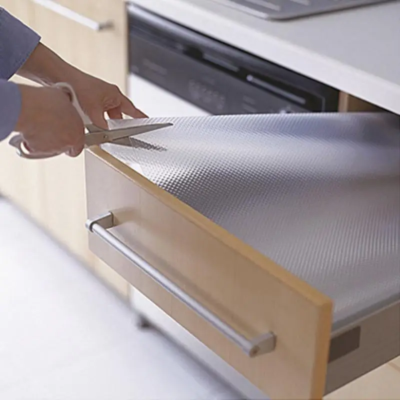 Прозрачный вкладыш для ящика кухонного шкафа коврик для шкафа стол протектор нескользящий