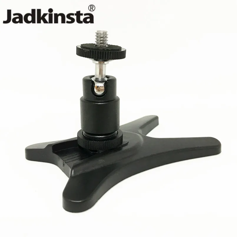 Jadkinsta Flash Holder Bracket Flash Base Hot Shoe Mount Mini Ball Head