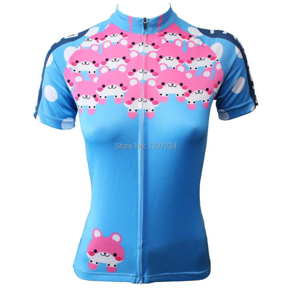 girls pink bears jersey