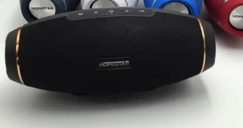 HOPESTAR Bluetooth динамик супер бас беспроводной динамик сабвуфер динамик s Высококачественный для регби Форма для телефона планшет компьютер