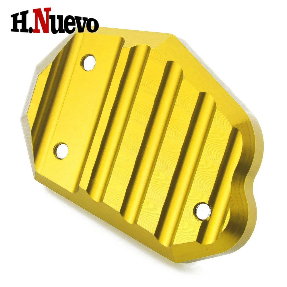 For Kawasaki Z800 Z 800 2013-2015 CNC Kickstand Side Stand Enlarger Plate Pad For Kawasaki Z1000 Z1000SX Z 1000 SX 2010-2015 (16)