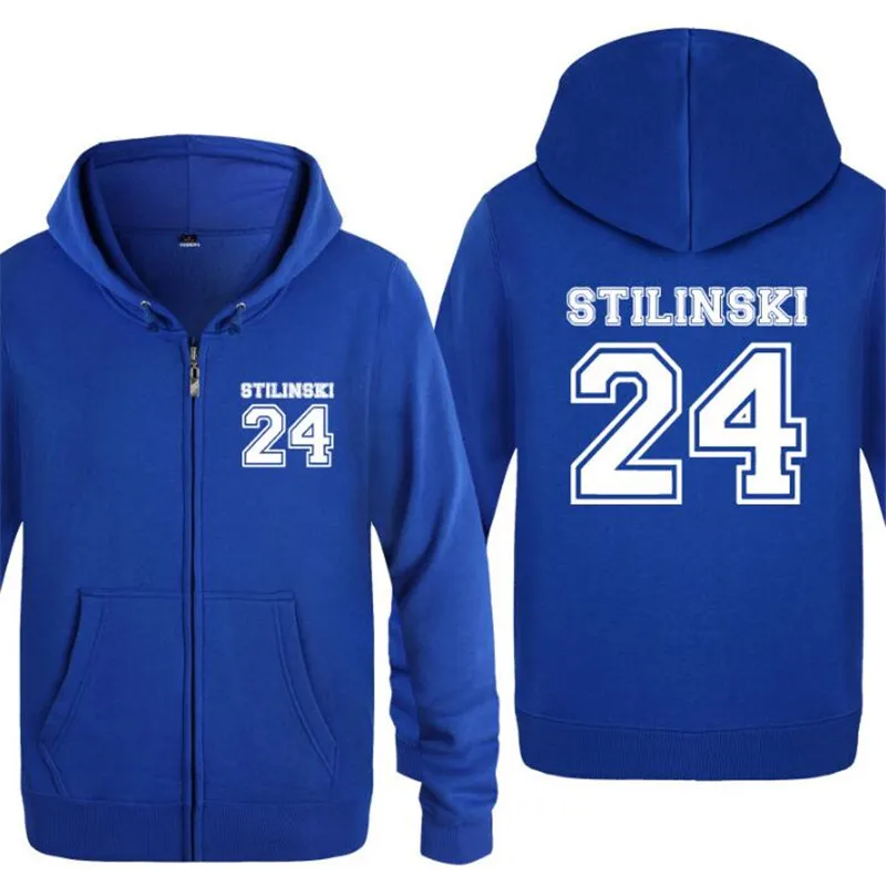 Для мужчин с капюшоном мягкий чехол Teen Wolf Stilinski 24 печатных Толстовки на молнии