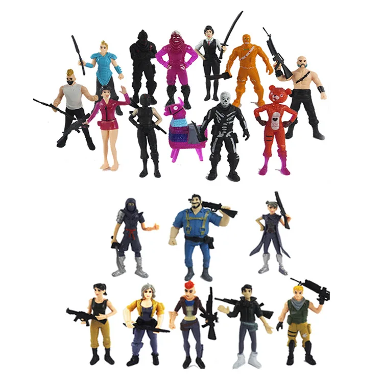

20pcs/set Battle Royale Action Figure Toy Collection for Children Infant Llama Anime Figure Model Toys for Kid