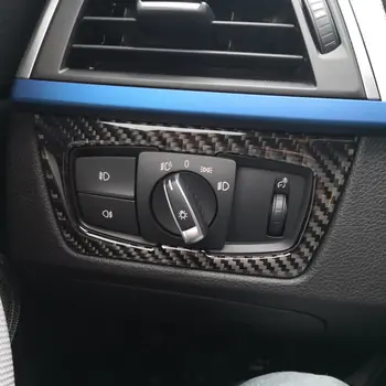 

Car Styling Headlight Switch Button Decorative Frame Cover Trim Dashboard Molding Sticker for BMW F30 F31 F32 F33 F34 2012-2020