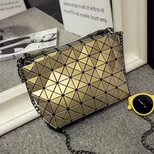 Marca de fábrica famosa Mujer Bao Bao Bolso de Diamante del Enrejado Pliega bolsas Bolsa Pequeña Cadena de Moda Los Bolsos de Hombro Bolsos de Las Mujeres BaoBao 5*8