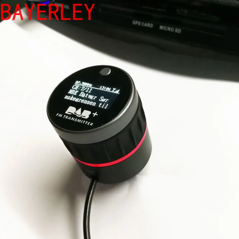 Автомобильный DAB + Радио ресивер FM-передатчик универсальный Plug-and-Play