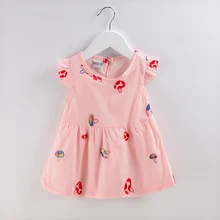 4Style Summer Toddler Girls Dress Kids Newborn Baby 1-4Years Princess Dresses Baby Girls Dot Dress Costume Infant