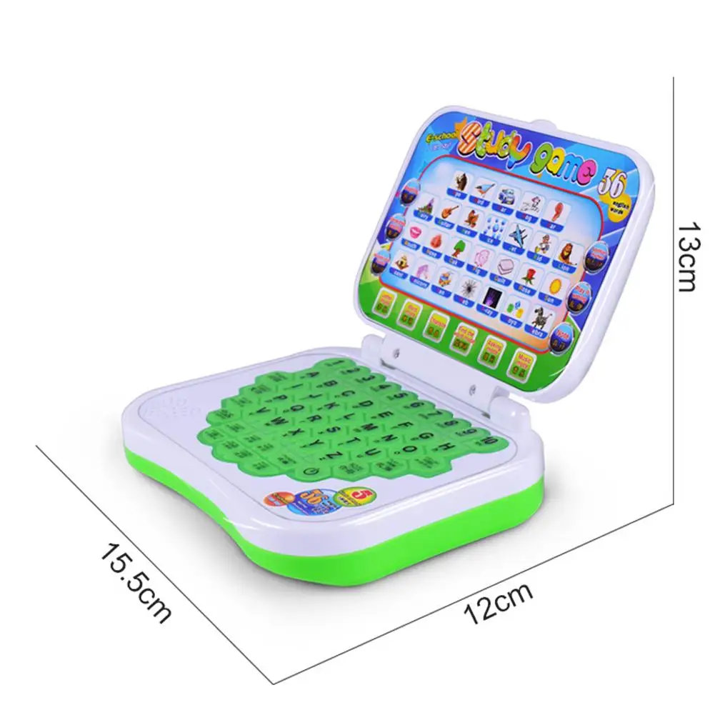 Hobbylan многофункциональная машина для изучения языка детский игрушечный ноутбук для раннего обучения музыкальным словами компьютер планшет машина для чтения