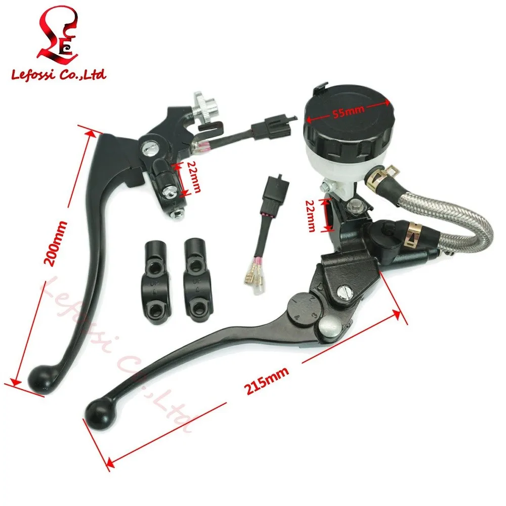 7/8" 22mm Motorcycle Hydraulic Front Brake Clutch Master Cylinder For