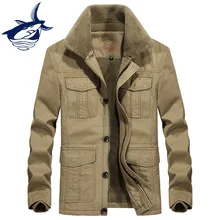 Осенне-зимняя флисовая парка для мужчин camperas hombre invierno, Высококачественная Мужская куртка в стиле милитари, брендовая куртка Tace& Shark в армейском стиле