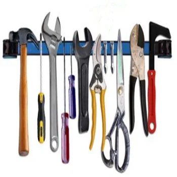

Duty 8" 12" 18" 24" Magnetic Tool Holder Racks Super Strong Metal Magnet Storage Tool Organizer Bar Great for Garage Workshop