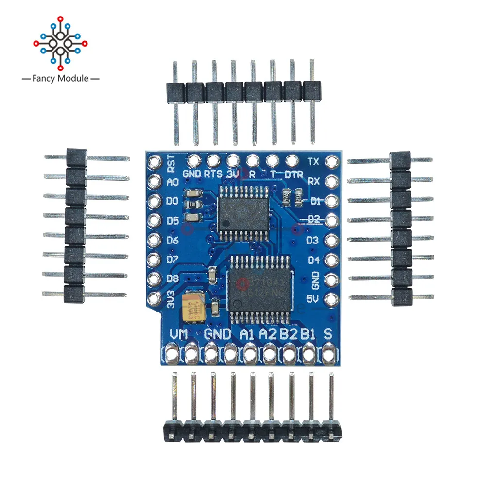 

Motor Shield For WeMos D1 Mini TB6612FNG Wemos I2C Dual Motor Driver Shield Driving Module