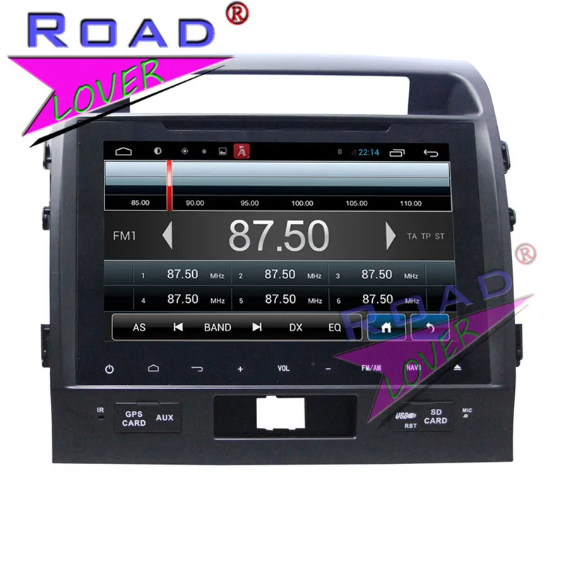  TOPNAVI 2G+32GB Quad Core Android 6.0 Car Media Center Player Audio For Toyota Land Cruiser 200 200