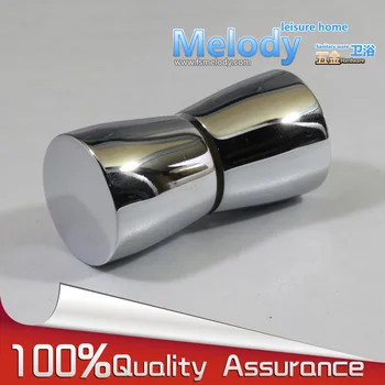 

H-017-B Shower Room Door Brass Cylinderical Knob Handle Chrome