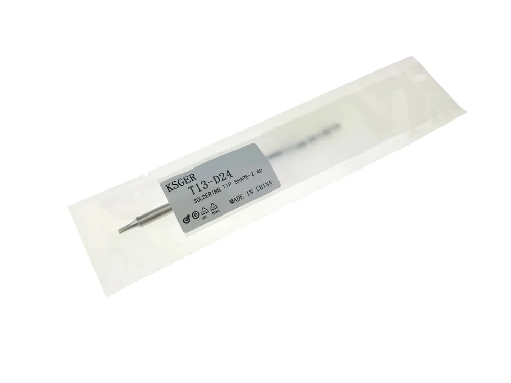 KSGER T13-D24 Soldering Iron Tips Welding Station Phone Repair Tools 24V Electronic Solder Handle DIY Kit Temperature Controller (9)