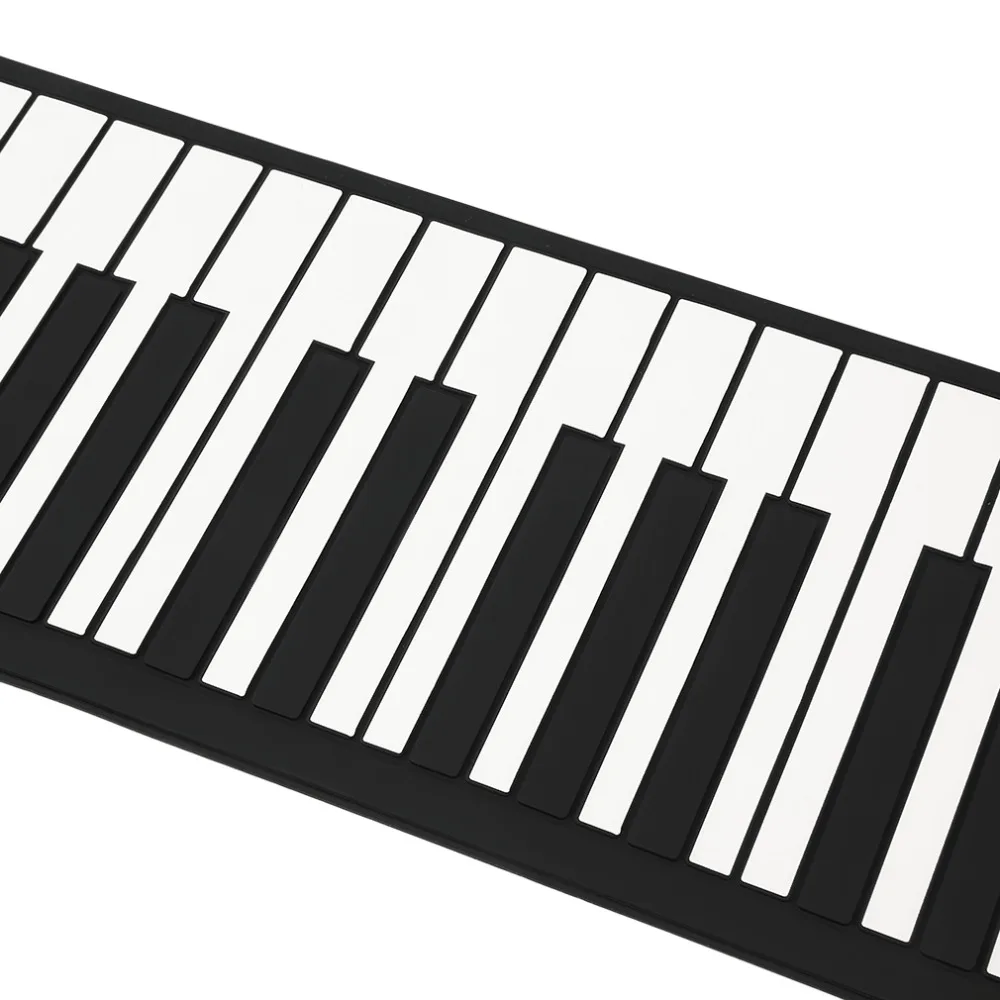 61 Ключи Универсальный гибкий Roll Up электронный пианино мягкая клавиатура пианино