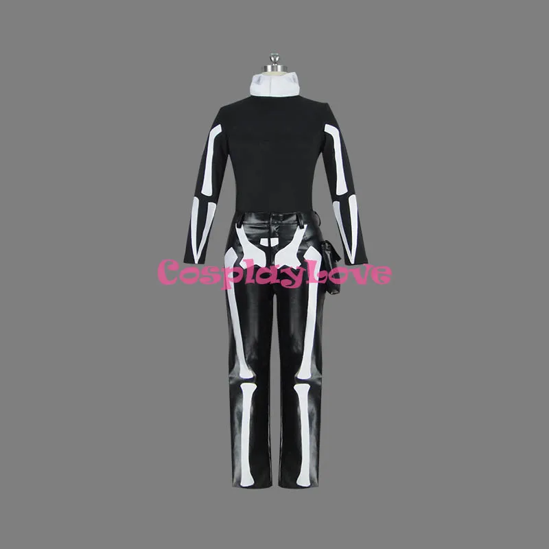 CosplayLove Fortnite Battle Royale Skull Trooper Jumpsuit Childrenwear Cosplay Costume Custom Made For Halloween Christmas (3)