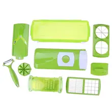 Multifunctional 12pcs/set Shredder Fruit Vegetable Slices Kitchen Tool Cutter Slicer Salad Tomato Cutter slicers kitchen tool