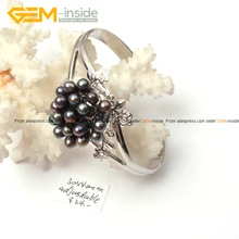 Драгоценный камень-внутри 30x48 мм смешанные цвета пресноводные жемчужные браслеты для женщин подарок регулируемый размер Мода Шарм ювелирные изделия как вечерние подарок