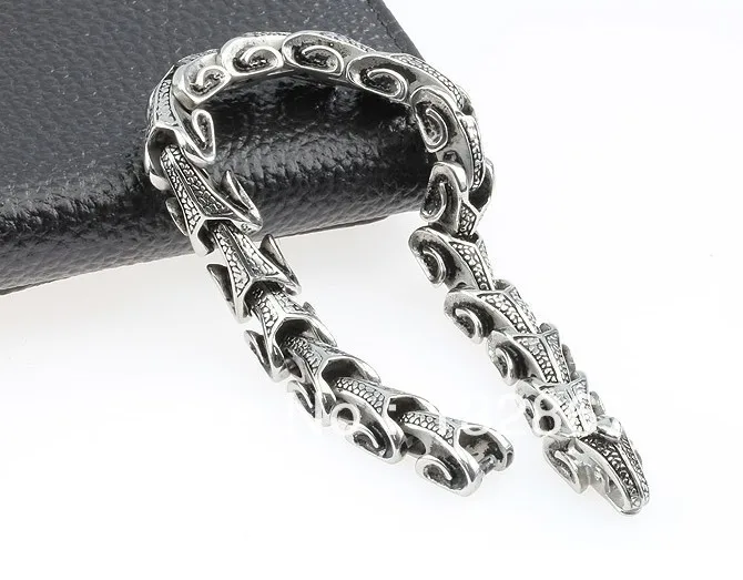 Модные ювелирные изделия в стиле панк из нержавеющей стали 316L крутой мужской