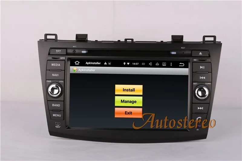 Clearance 8 Core Android 8.1 RAM 4G ROM 32GB 2Din Car GPS Navigation DVD Player Unit For Mazda 3 Axela 2009-2013 Free map and camera 14