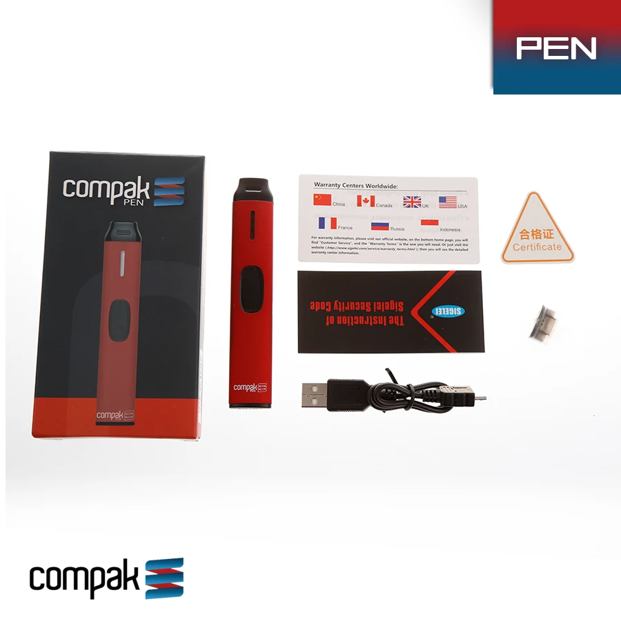 Электронная сигарета с карманом набор оригинальных сигарет Sigelei Compak range Compack pen mod