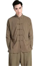Envío Gratis Camisa Ropa Hanfu Superior Cheongsam Estilo Chino Cheongsam Chino Tradicional Ropa de Hombre
