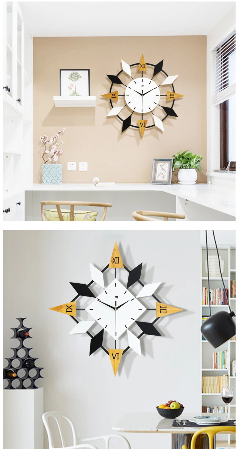 large decorative wall clocks (12)