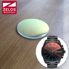 Красочные сапфировое стекло для дизельного DZ4318 папа кварцевые мужские часы запасные части