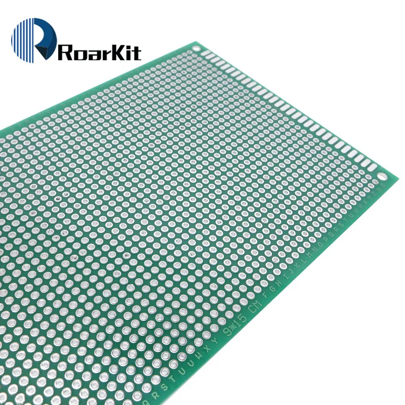 1 шт. 9x 15 см Прототип PCB 2 слоя 9*15 панель универсальной платы двухсторонняя 54