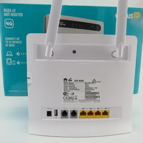Беспроводной маршрутизатор Huawei B593s 601 150 Мбит/с 4G LTE FDD 2600 МГц TDD 2300 CPE Wlan 3G HSPA + Wi Fi