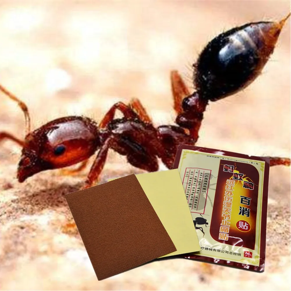 

DISAAR New Arrival 8pcs/bag Black Ant Pain Relief Essential oil Plaster Muscle Shoulder Tiger Balm Self heating