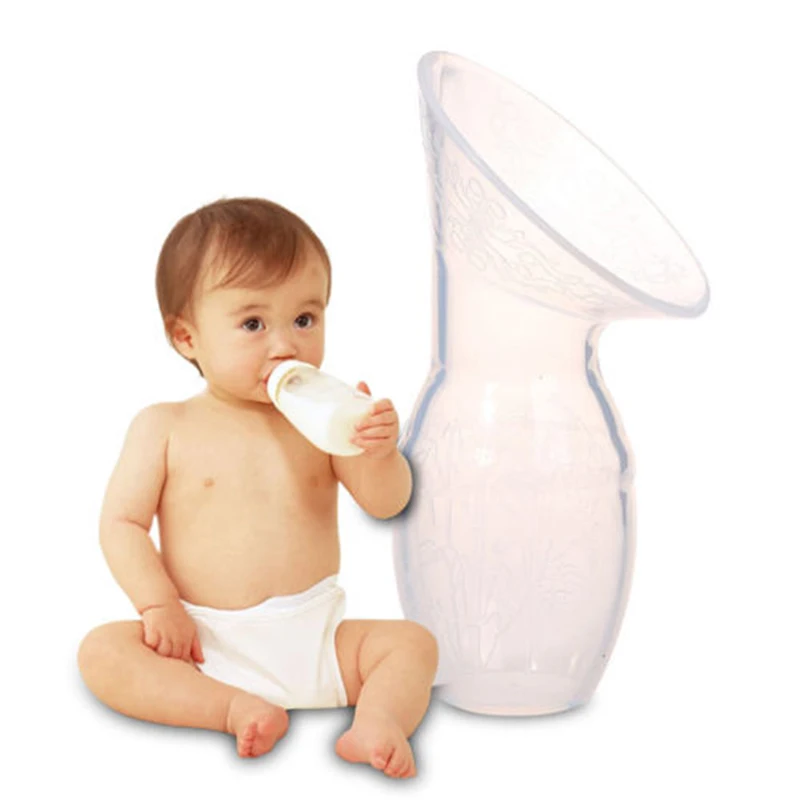 Силиконовые кормление ручной молокоотсос партнер груди коллектор Автоматическая коррекция грудного молока грудь забота о кормлении J011