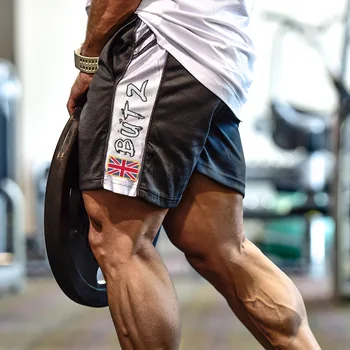 

2019 NEW Summer Running Shorts men Sweatpants Male Fitness Bodybuilding gyms Shorts Workout quick-drying sports Men Short pants