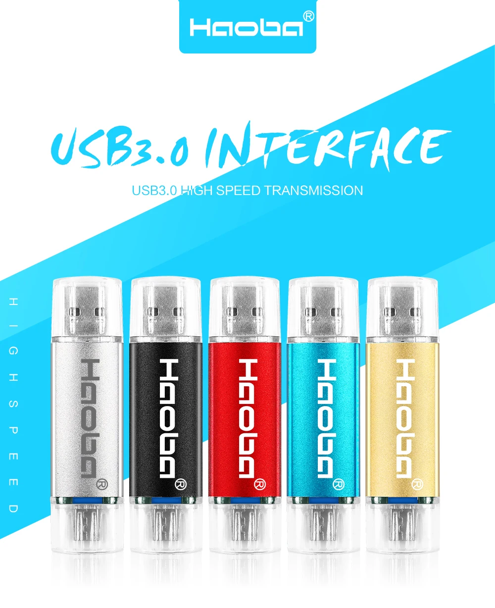 Полная емкость Usb 3,0 OTG USB флеш-накопитель для смартфонов/планшетов/ПК 8 ГБ 16 ГБ 32 ГБ 64 Гб 128 ГБ флеш-накопитель высокоскоростной флеш-накопитель