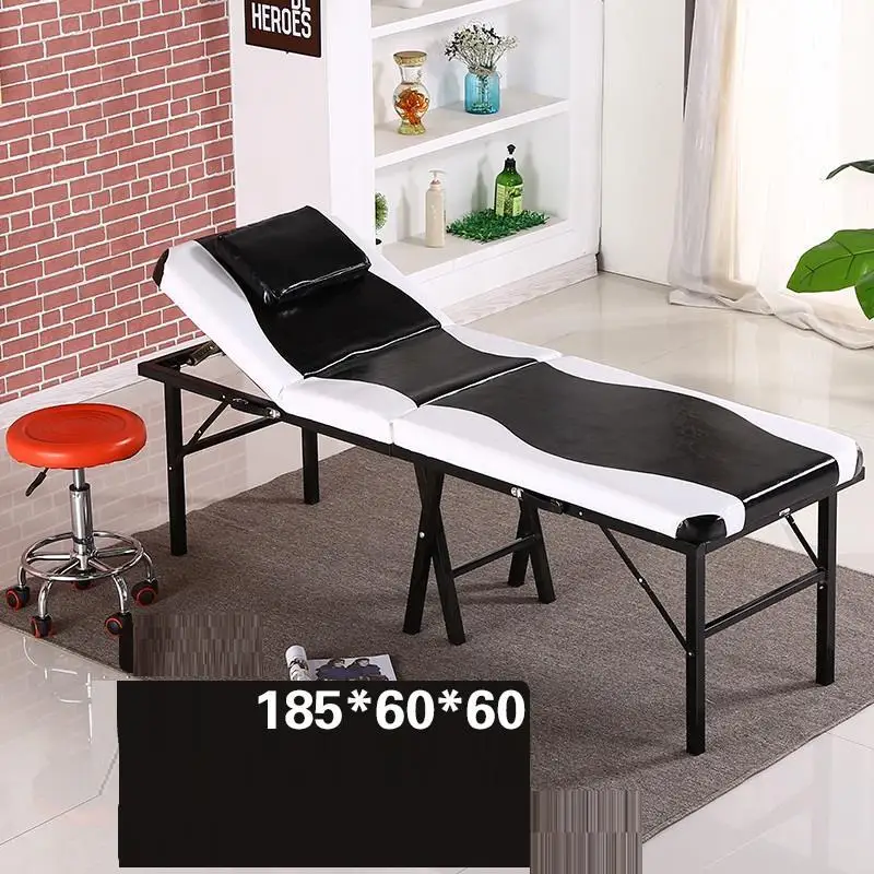 Cadeira De Massagem Cama beauty Mueble Tattoo Lettino Massaggio салонное кресло Camilla masaje складывающаяся Массажная кровать - Цвет: MODEL L