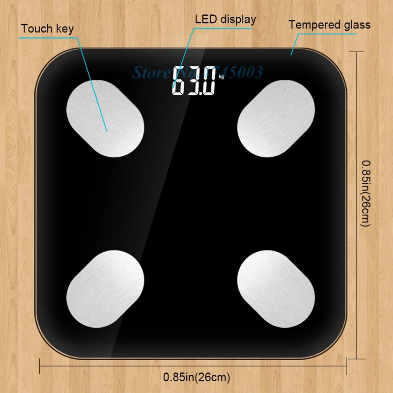 Весы напольные весы Здоровый умный электронный светодиодный цифровой вес s весы со шкалой машина для ванной баланс Bluetooth приложение