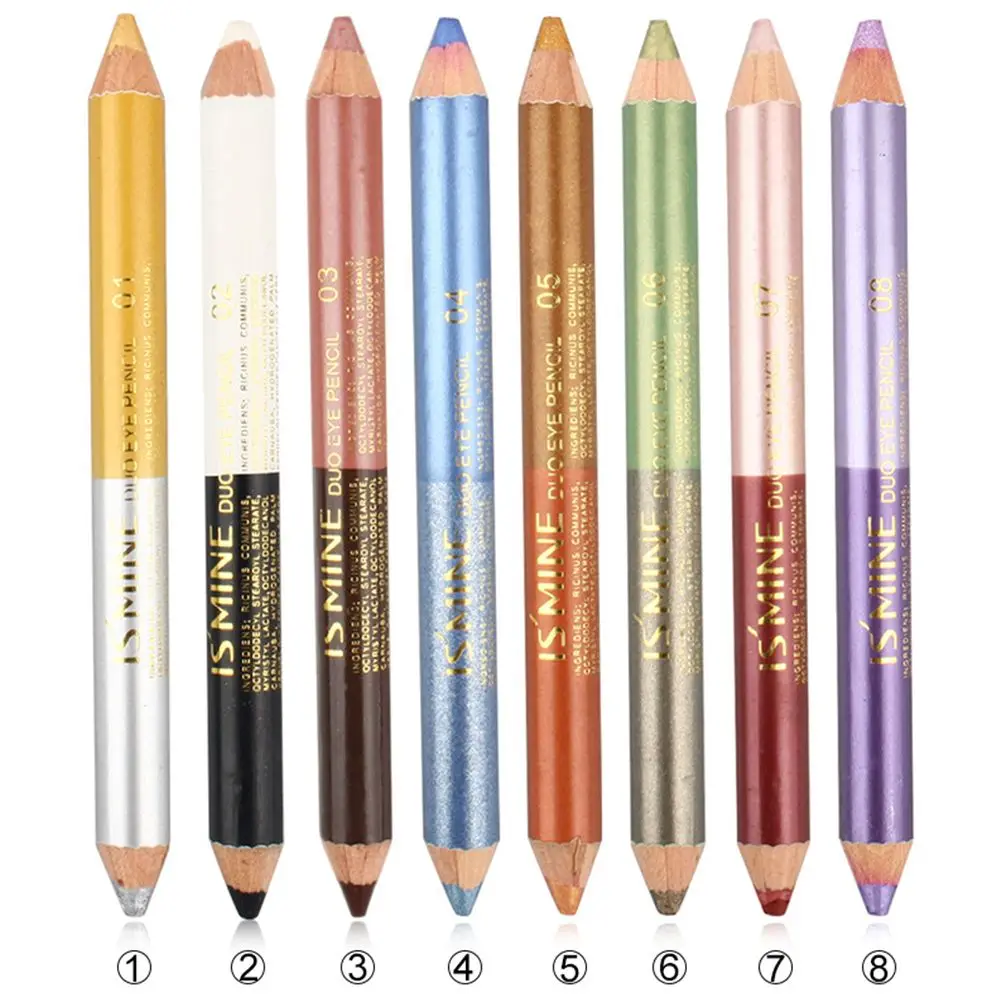 Высококачественный двухглавый хайлайтер карандаш для век легко носить долговечная ручка прочный водостойкий карандаш для век