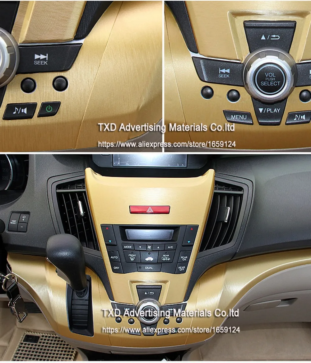 Стайлинг автомобиля черный темно серый серебристый металлик матовый алюминий